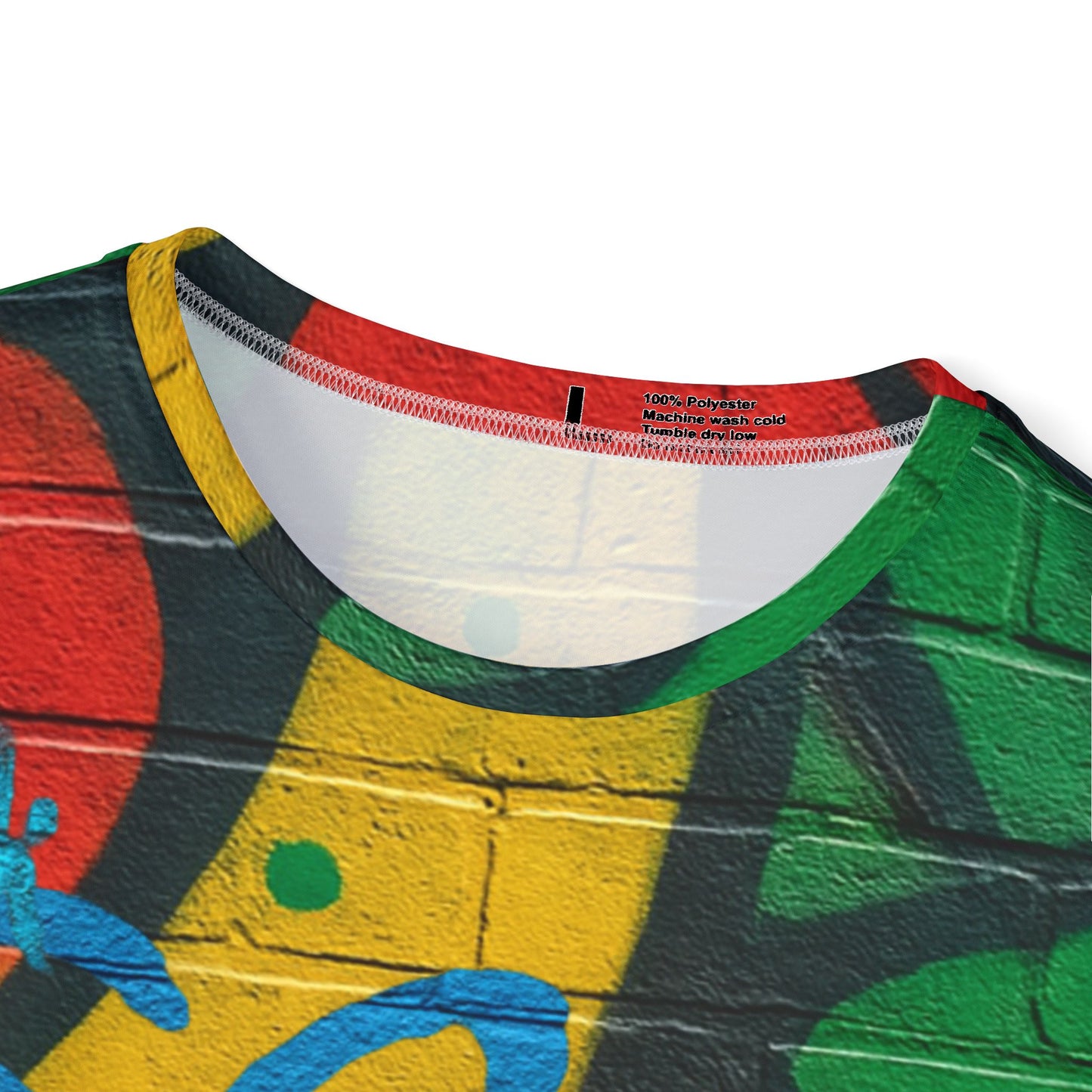 Good Vibes Graffiti Wall Men's Jersey Premium T-Shirt