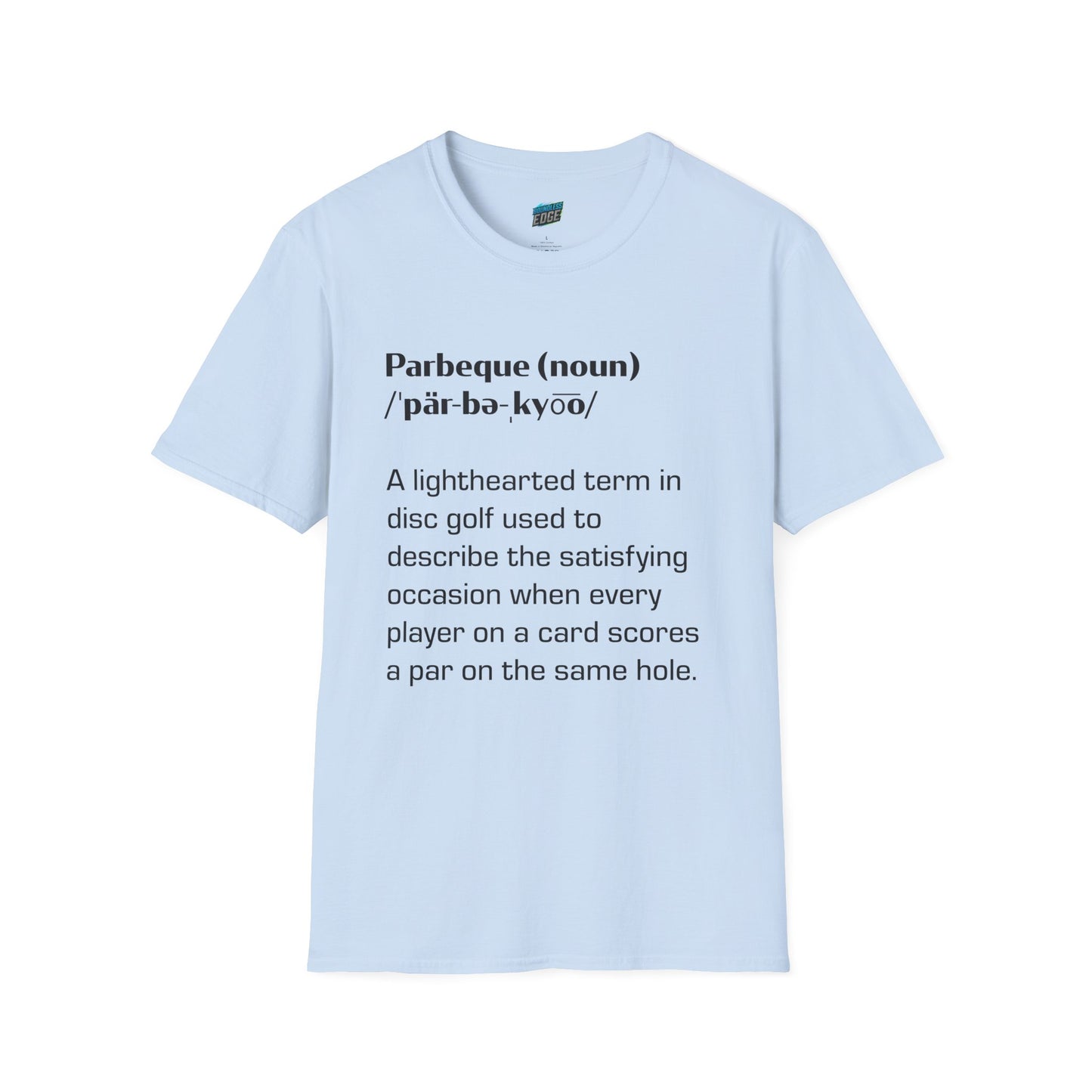 Parbeque Disc Golf Humor Men's Basic T-Shirt