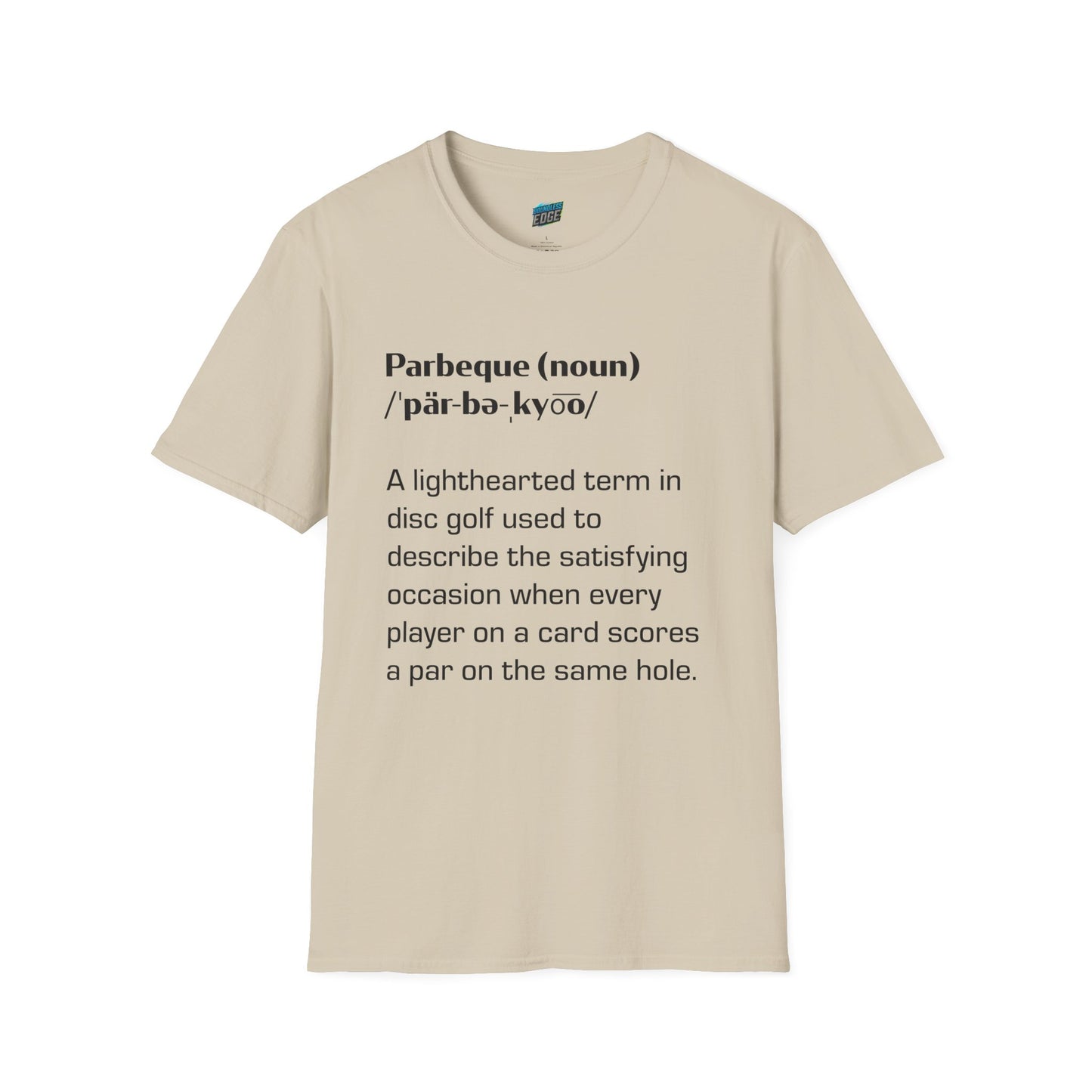 Parbeque Disc Golf Humor Men's Basic T-Shirt