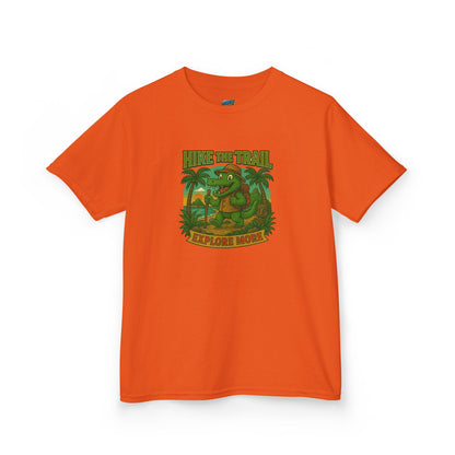 Hike the Trail Gator Hiking Girls' Heavy Cotton T-Shirt