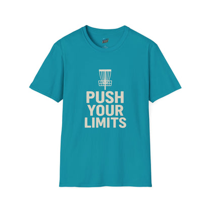 Push Your Limits Disc Golf Women's Basic T-Shirt