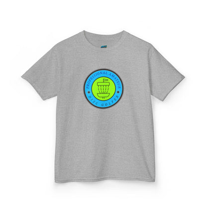 Professional Amateur Disc Golf Humor Girls' Heavy Cotton T-Shirt