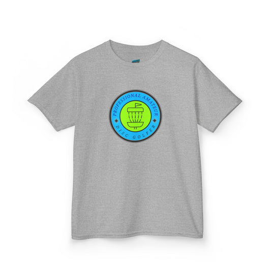 Professional Amateur Disc Golf Humor Girls' Heavy Cotton T-Shirt
