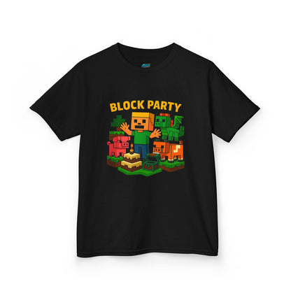 Block Party Playing with Danger Boys' Heavy Cotton T-Shirt