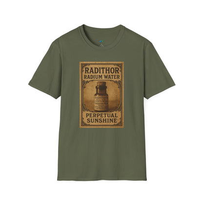 Radithor Ad Humor Vintage Men's Basic T-Shirt