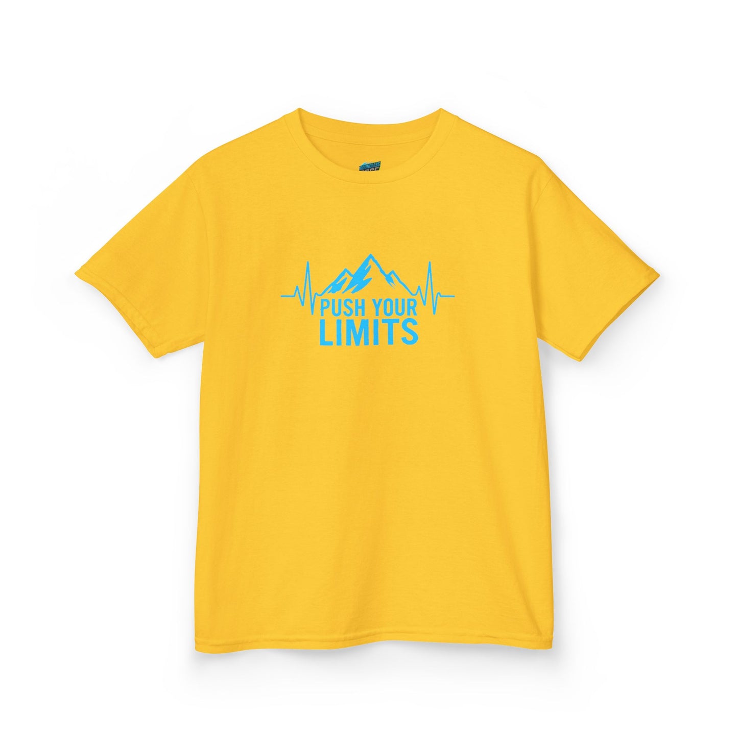 Push Your Limits Hiking Boys' Heavy Cotton T-Shirt