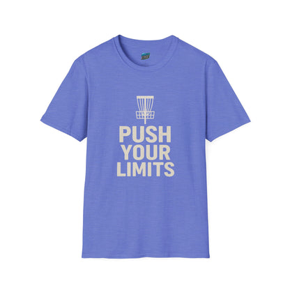 Push Your Limits Disc Golf Women's Basic T-Shirt