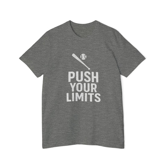 Push Your Limits – Baseball Women's Premium T-Shirt