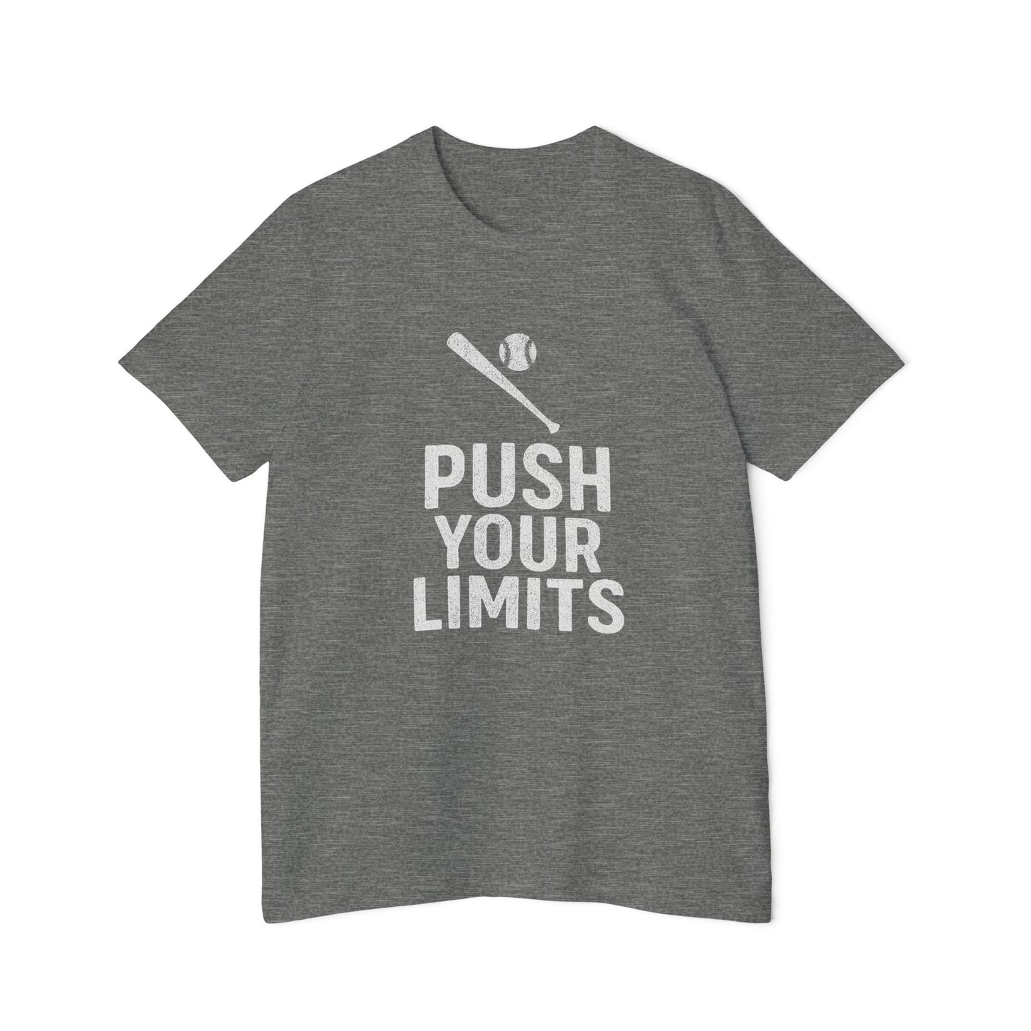 Push Your Limits – Baseball Men's Premium T-Shirt