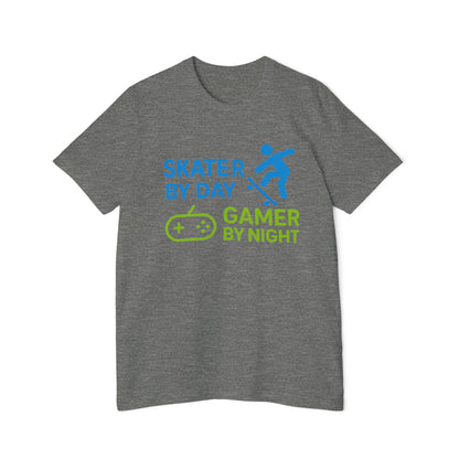 Skater by Day, Gamer by Night Skateboarding Men's Premium T-Shirt