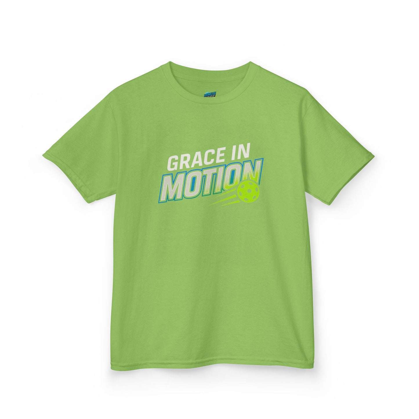 Grace in Motion Pickleball Girls' Heavy Cotton T-Shirt