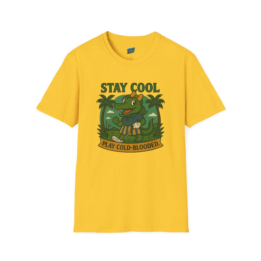 Stay Cool. Play Cold-Blooded. Gator Golf Women's Basic T-Shirt
