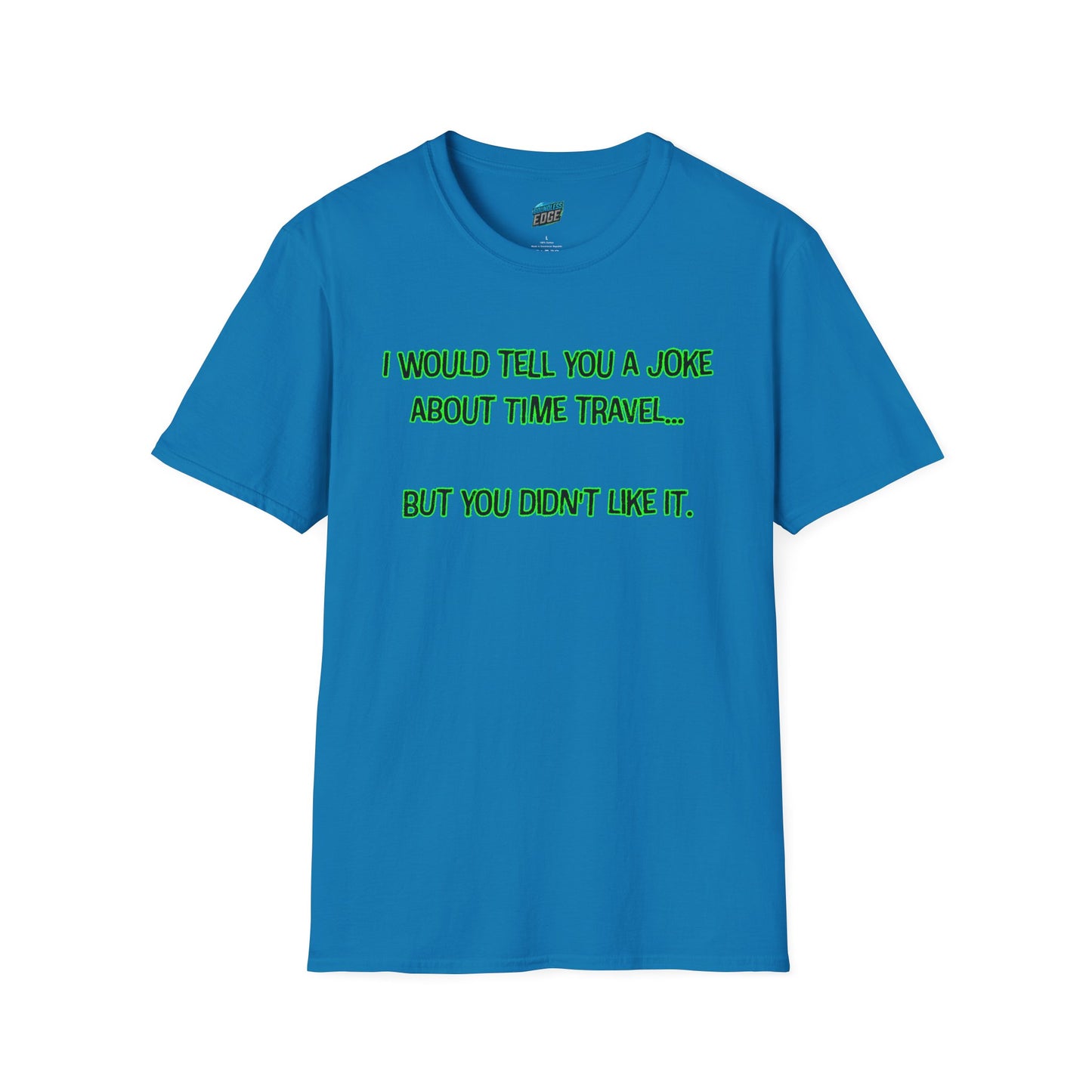 Time Travel Joke Dad Joke Humor Men's Basic T-Shirt