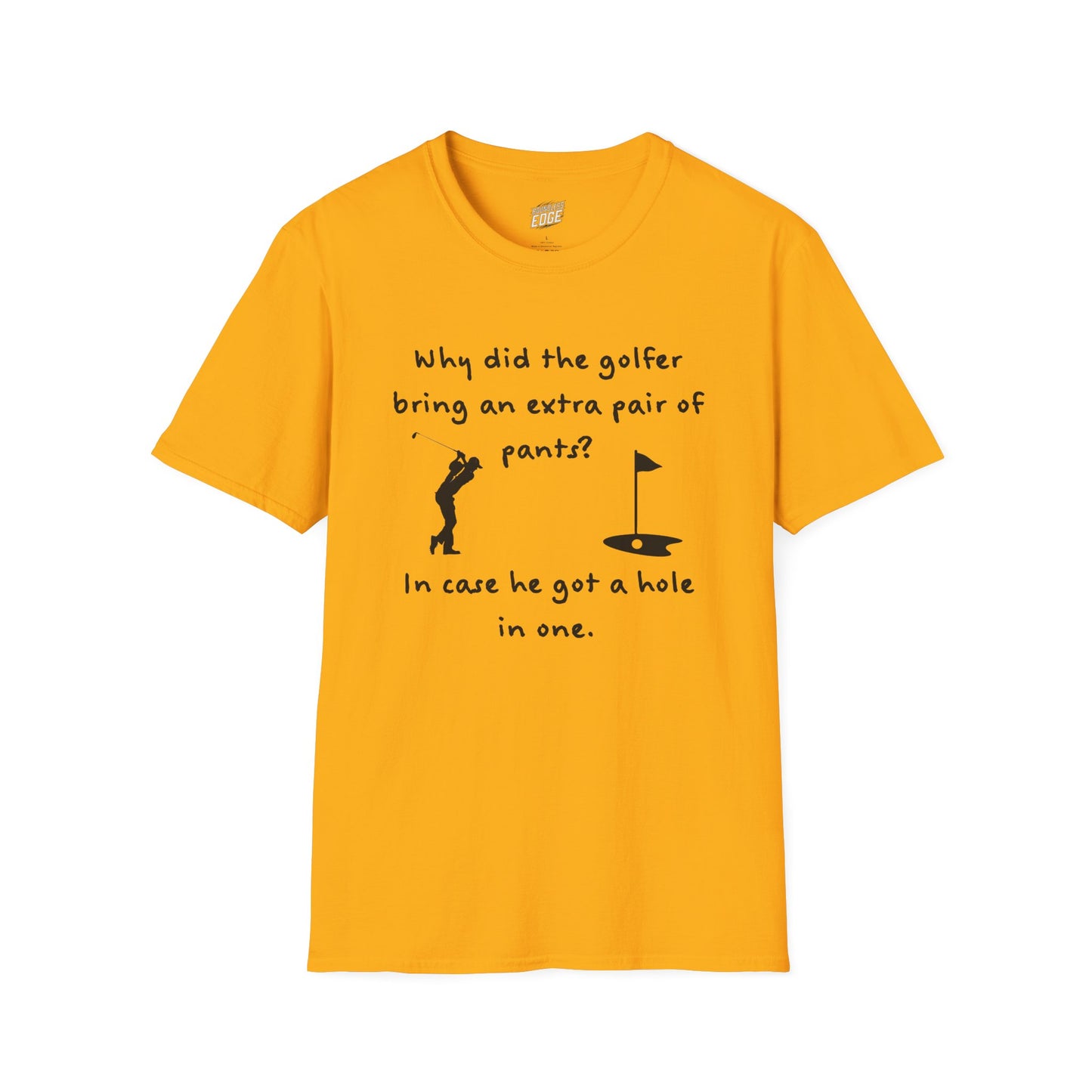 Hole in One Golf Humor Men's Basic T-Shirt