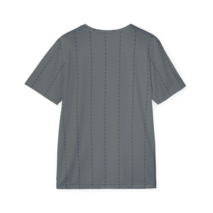 Disc Golf Basket Pinstripes Boundless Edge Men's Jersey Premium T-Shirt