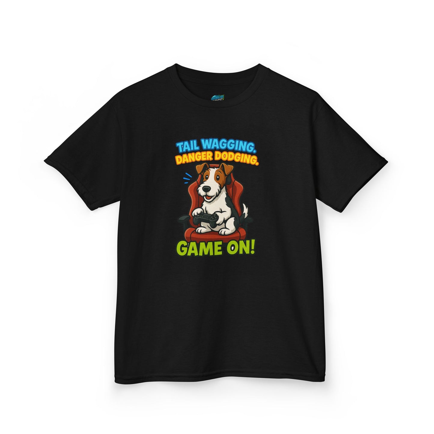 Game On... Playing with Danger Girls' Heavy Cotton T-Shirt