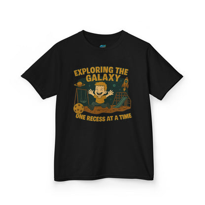 Exploring the Galaxy... Playing with Danger Boys' Heavy Cotton T-Shirt