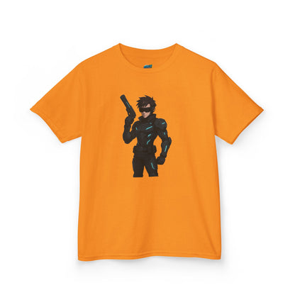 Cyber Agent Anime Girls' Heavy Cotton T-Shirt