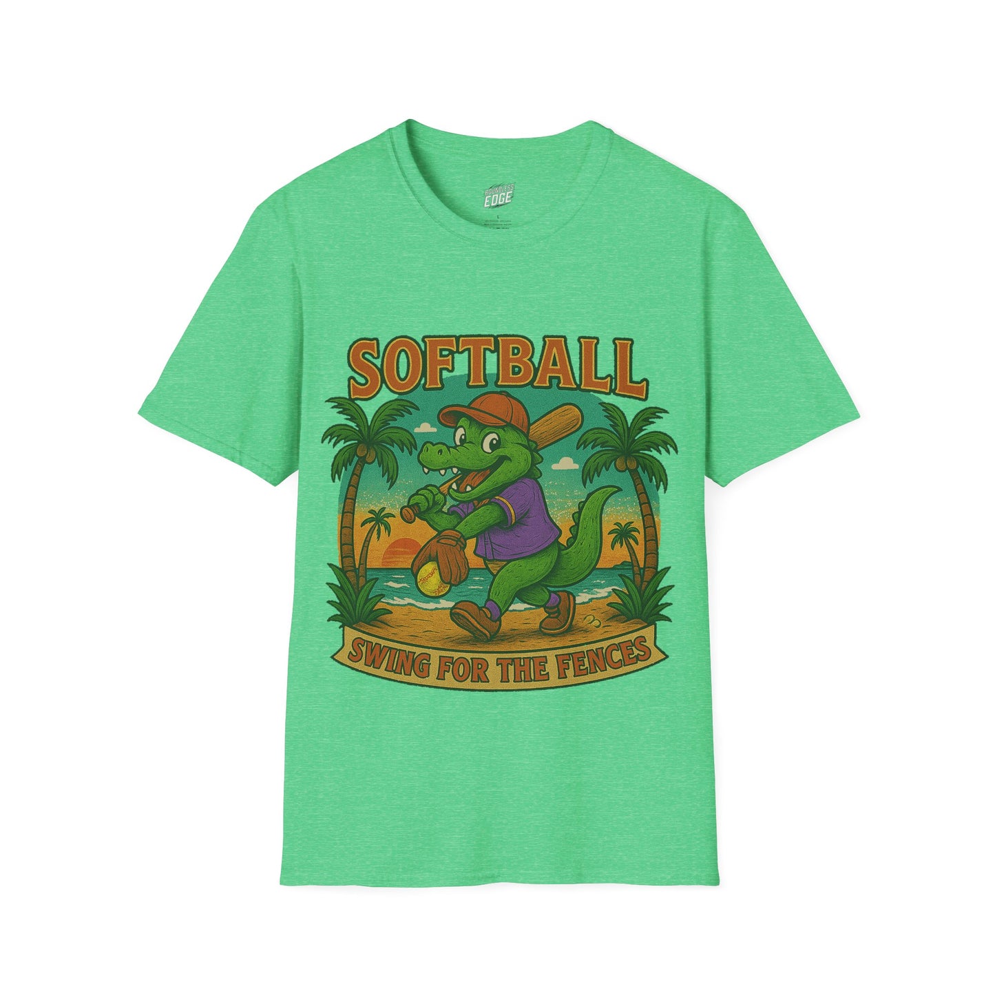 Gator Vibes Softball Edition Women's Basic T-Shirt (Swing for the Fences)