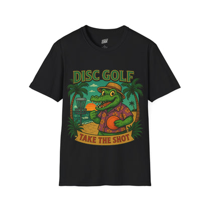 Gator Vibes Disc Golf Edition Men's Basic T-Shirt (Take the Shot)