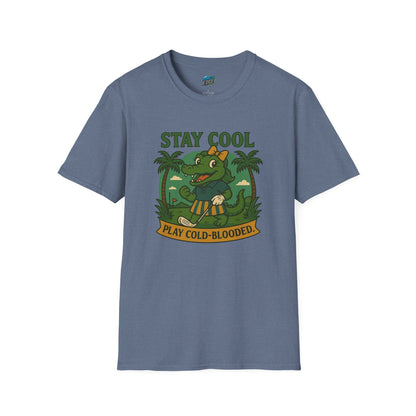 Stay Cool. Play Cold-Blooded. Gator Golf Women's Basic T-Shirt
