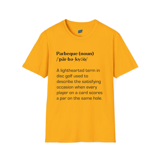 Parbeque Disc Golf Humor Men's Basic T-Shirt