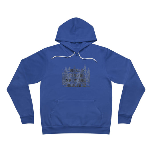I Did That On Purpose... Disc Golf Humor Women's Premium Sponge Fleece Hoodie