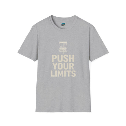 Push Your Limits Disc Golf Women's Basic T-Shirt
