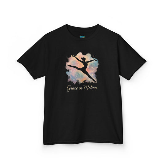 Grace in Motion Dancer Girls' Heavy Cotton T-Shirt
