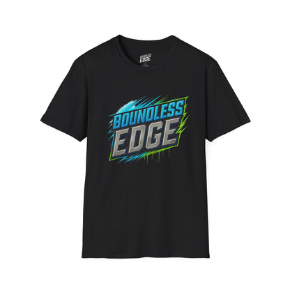 Boundless Edge Logo Tee – Everyday Edition Men's Basic T-Shirt (Black Only)