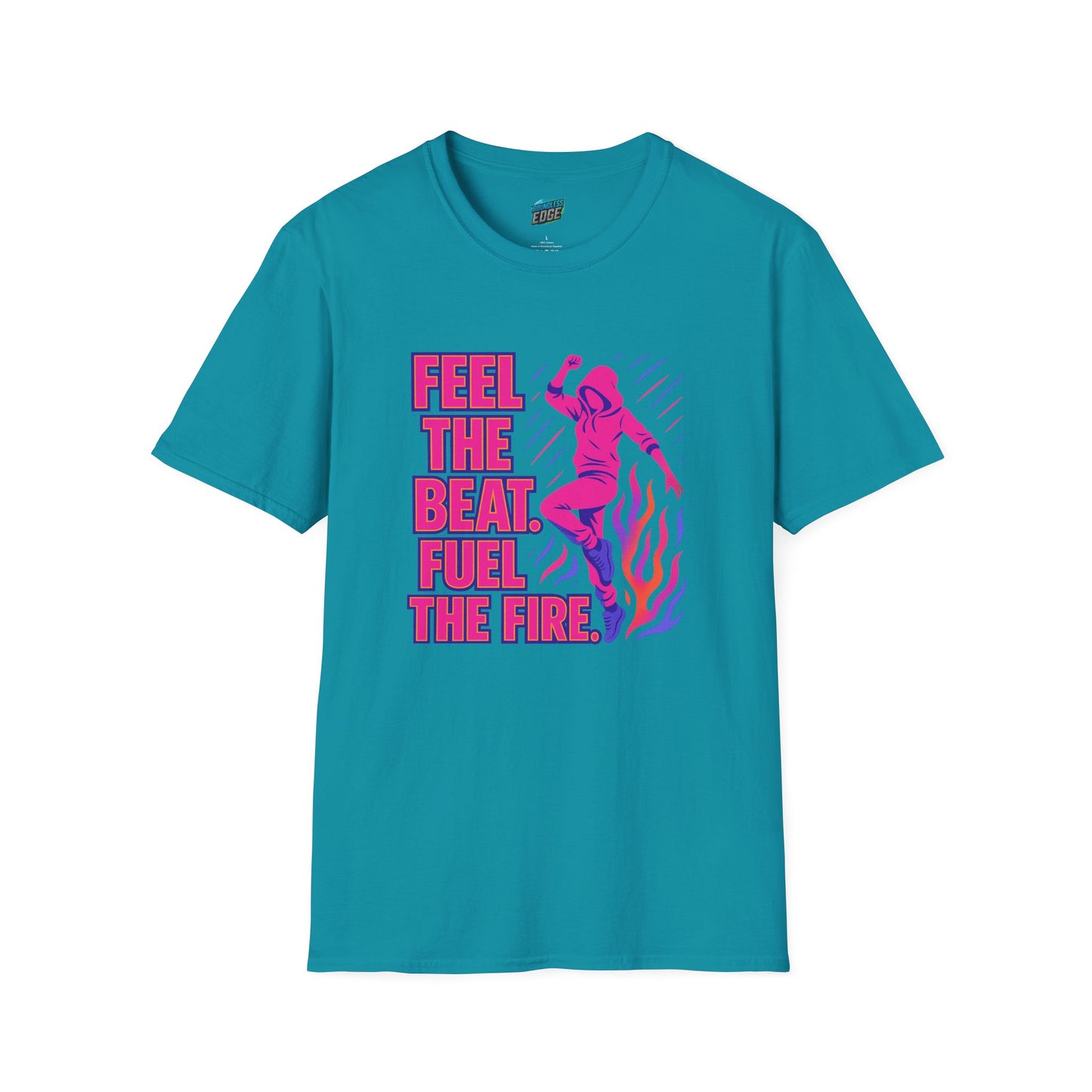 Feel the Beat. Fuel the Fire Dance Women's Basic T-Shirt