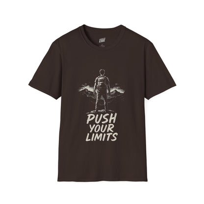 Summit Edition Push Your Limits Hiking Men's Basic T-Shirt