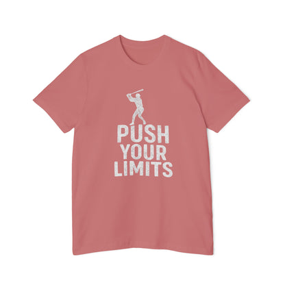Push Your Limits - Baseball Men's Premium T-Shirt