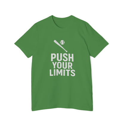 Push Your Limits – Baseball Women's Premium T-Shirt