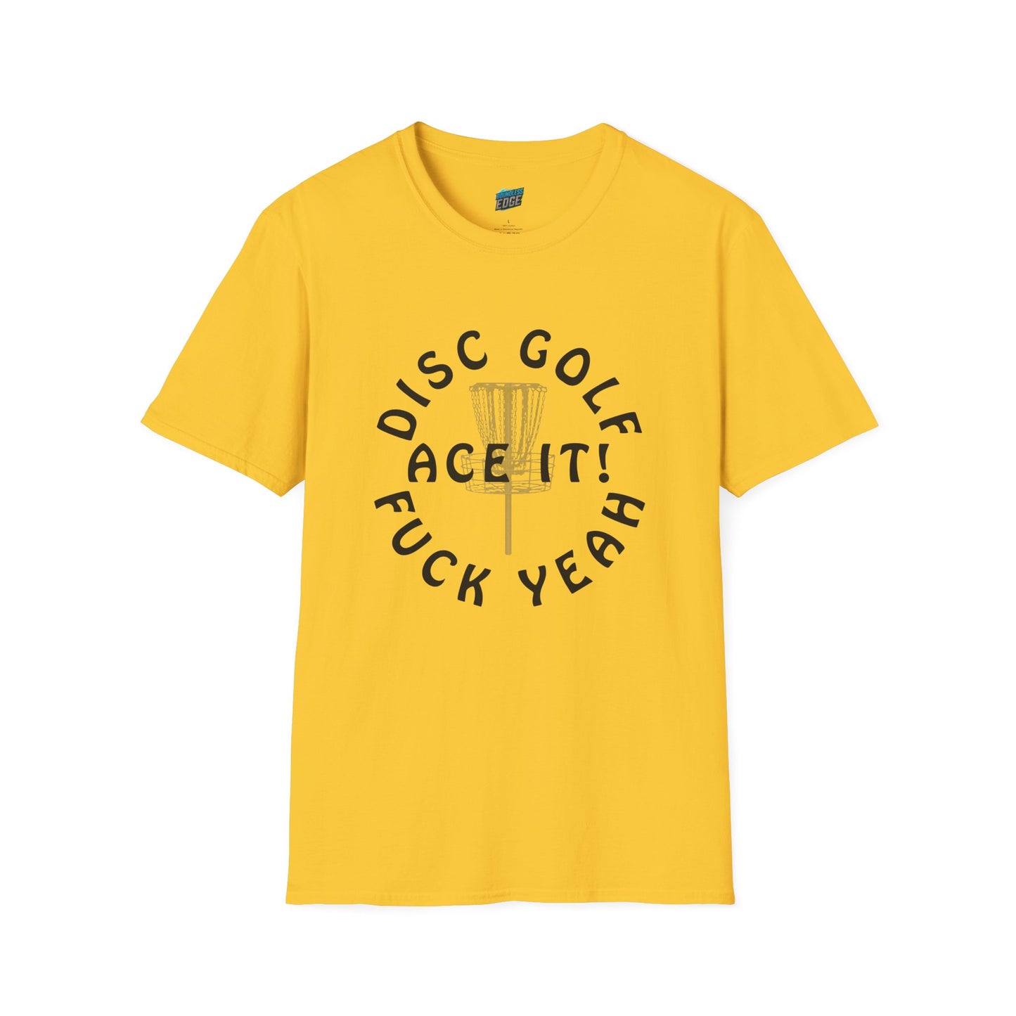 Disc Golf F*** Yeah Adult Humor Women's Basic Softstyle T-Shirt