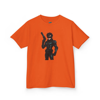 Cyber Agent Anime Girls' Heavy Cotton T-Shirt