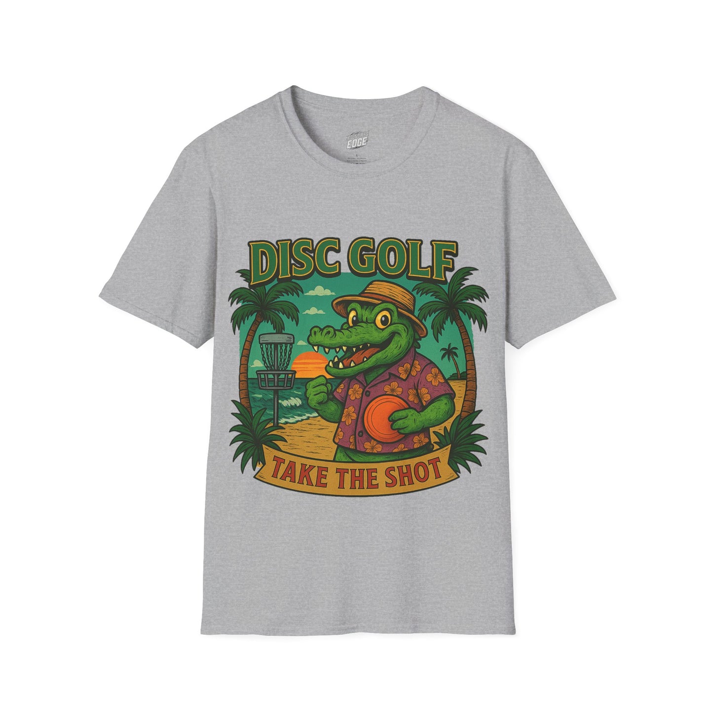 Gator Vibes Disc Golf Edition Men's Basic T-Shirt (Take the Shot)