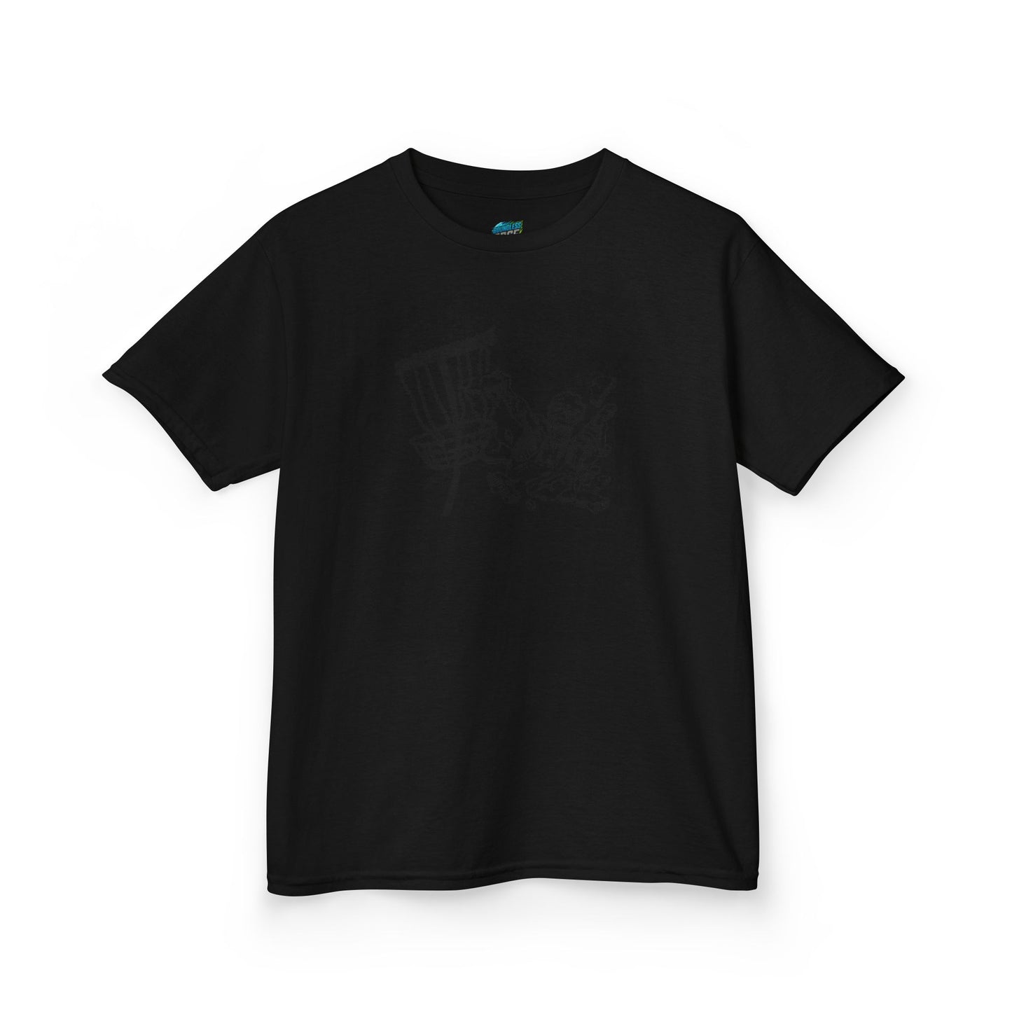 Putting Zombie Disc Golf Girls' Heavy Cotton T-Shirt
