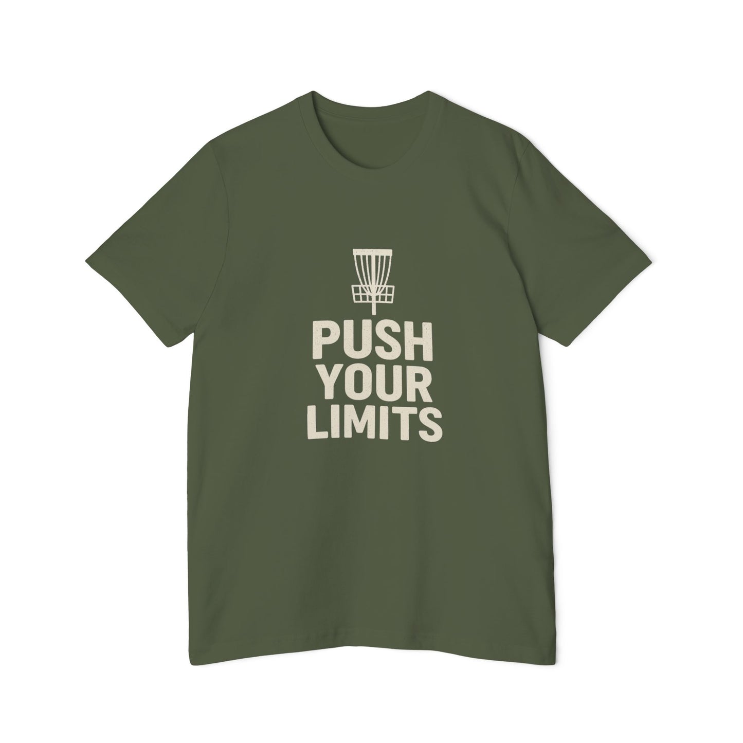 Push Your Limits – Disc Golf Women's Premium T-Shirt