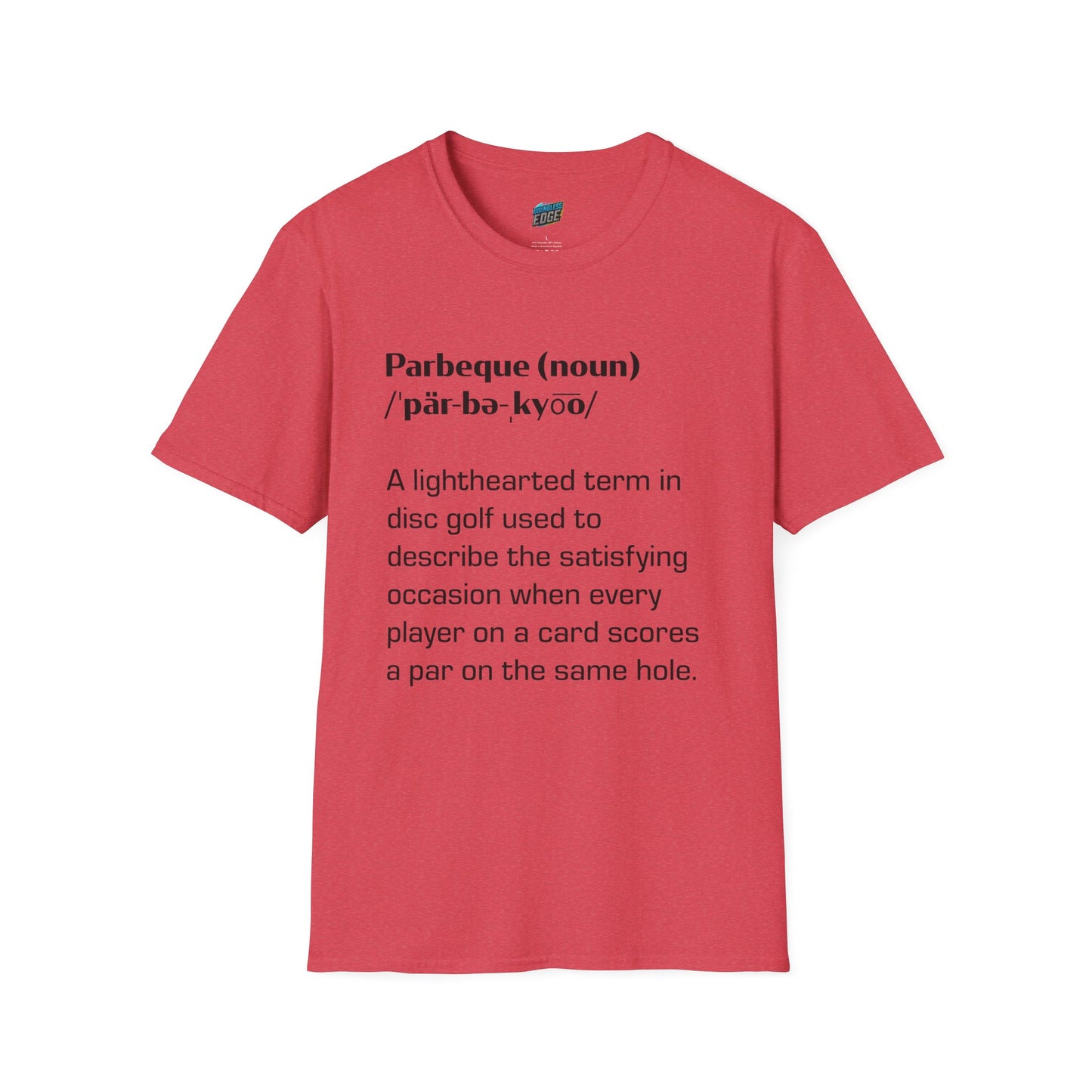 Parbeque Disc Golf Humor Men's Basic T-Shirt