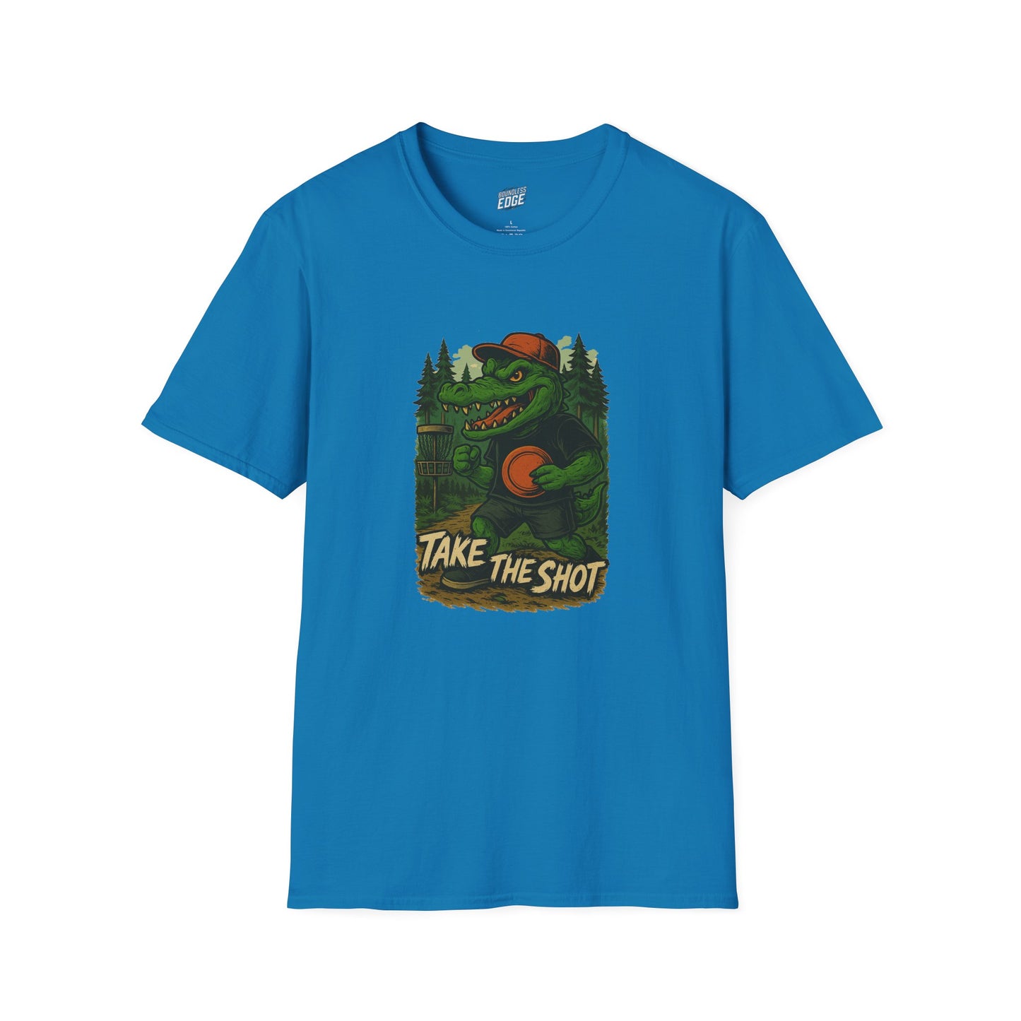 Take the Shot Disc Golf Gator Men's Basic T-Shirt