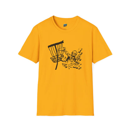 Zombie Disc Golf Men's Basic Softstyle T-Shirt