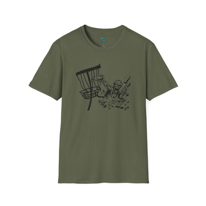 Zombie Disc Golf Men's Basic Softstyle T-Shirt