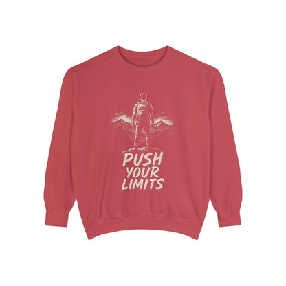 Summit Edition Push Your Limits Hiking Women's Premium Crewneck Sweatshirt