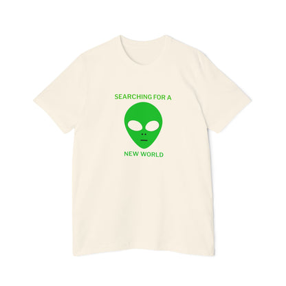 Alien Searching for a New World Humor Men's Premium T-Shirt