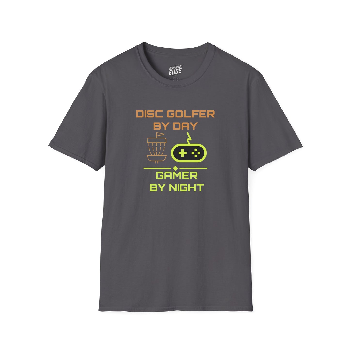 Disc Golf by Day, Gamer by Night Women's Basic T-Shirt