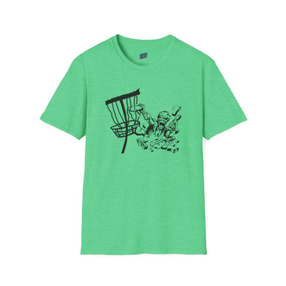 Zombie Disc Golf Men's Basic Softstyle T-Shirt