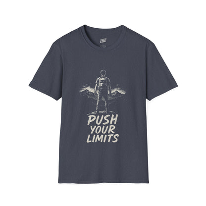 Summit Edition Push Your Limits Hiking Men's Basic T-Shirt
