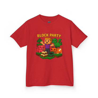 Block Party Playing with Danger Girls' Heavy Cotton T-Shirt