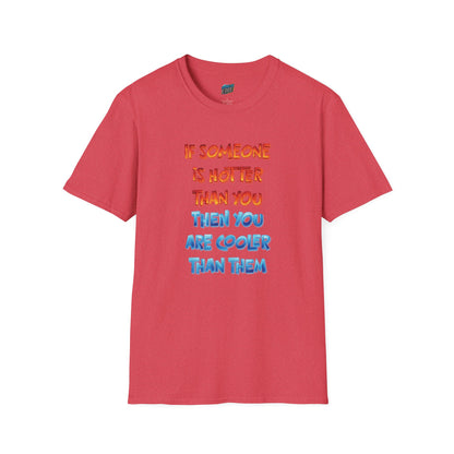 If Somone Is Hotter Than You... Humor Dad Joke Men's Basic T-Shirt